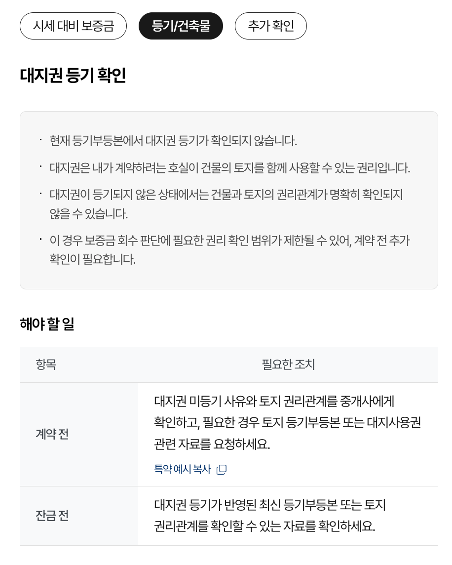세이프홈즈 - 안심등기
