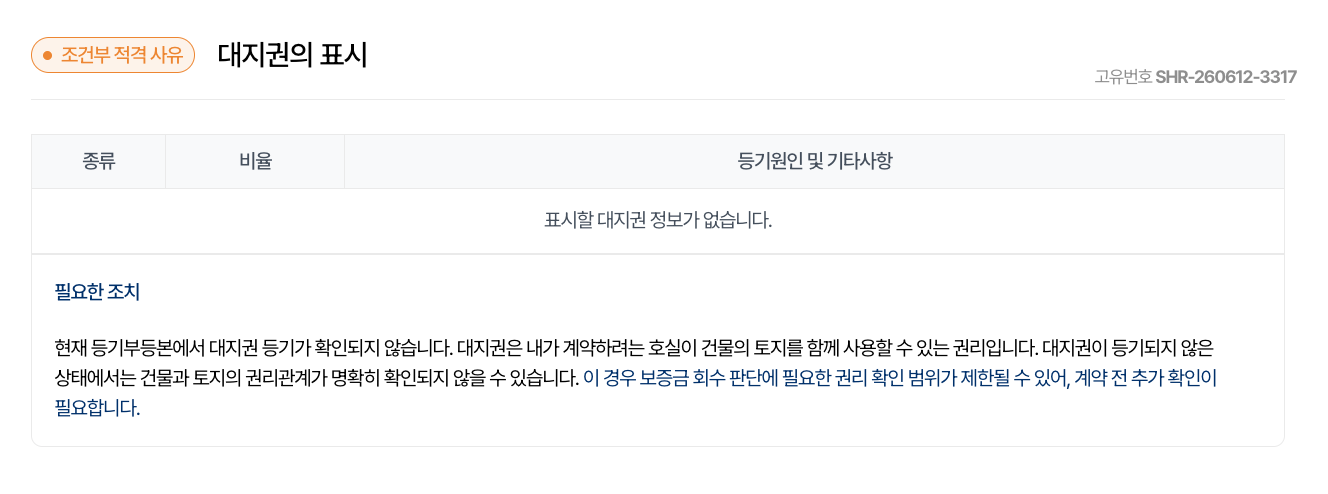 세이프홈즈 - 안심등기