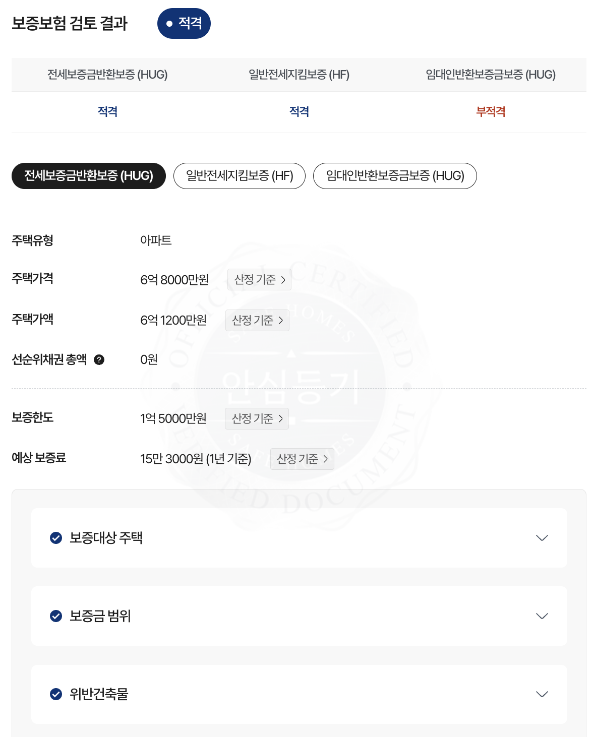 세이프홈즈 - 안심등기
